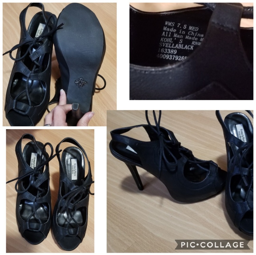 Simply Vera Vera Wang size 7.5